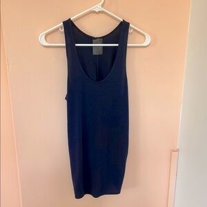 Women's Navy Sleeveless Tank